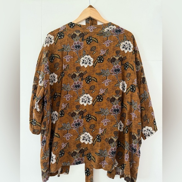 Soya Concept Belted Kimono, one size - Picture 5 of 9